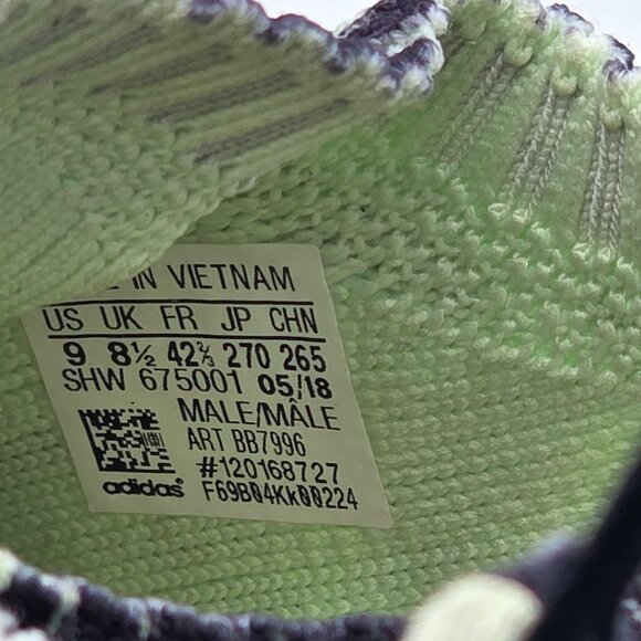 adidas NMD_R1 Primeknit 2018 Mint Marble Mens Size 9 Athletic Shoes Walking Run - Picture 7 of 13